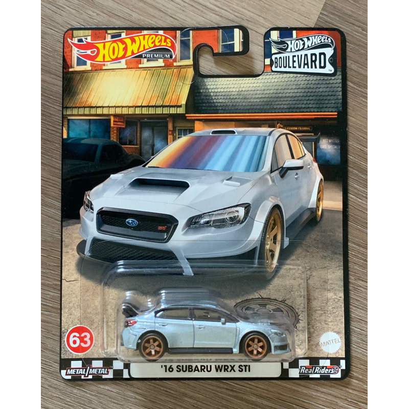 Hot Wheels Premium 16 Subaru WRX STI