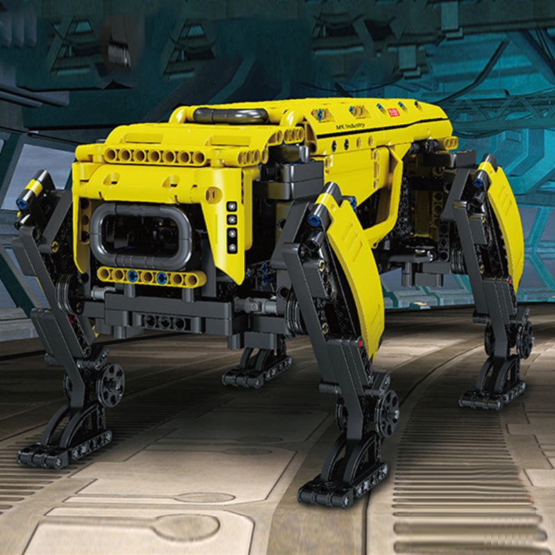 𝐋𝐄𝐆𝐎 sê-ri công nghệ Mould King 15066/15067 Chó robot điều khiển từ xa 936+ PCS