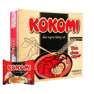 Mì tôm chua cay kokomi thùng 30gói x 65gr