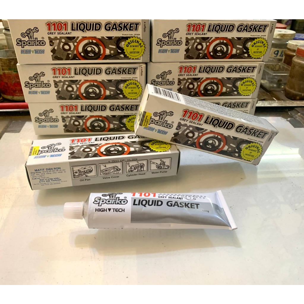 KEO DÁN GIOĂNG  Ô TÔ, XE MÁY X’TRASEAL 1101 LIQUID GASKET DẠNG KEO SỮA,.... THƯƠNG HIỆU SPARKO