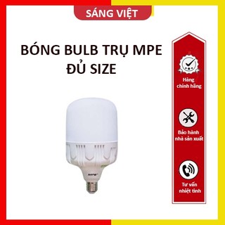 Bóng đèn led bulb/ led bulb trụ 15W/20W/30W/40W MPE hàng chính hãng bảo hành 1 năm 💡💡💡💡