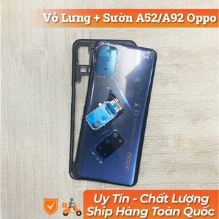 Vỏ Lưng + Viền OPPO A52 / A92 / A72 (Kèm Kính Camera + Phím)