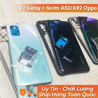 Vỏ Lưng + Viền OPPO A52 / A92 / A72 (Kèm Kính Camera + Phím)