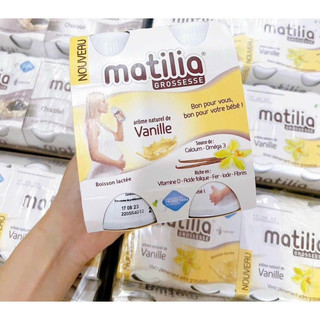 SỮA BẦU MATILIA PHÁP đủ vị (LỐC 4 CHAI X 200ML)