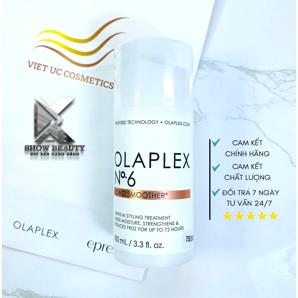 Xả Khô Olaplex No6 Suôn Mượt, Chống Rối, Dưỡng Ẩm, Vào Nếp - Dạng Kem