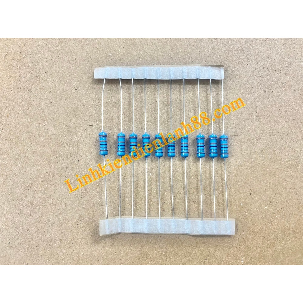 50 cái Điện trở vạch 1/2w từ 22R-330R chân cắm mới 100%