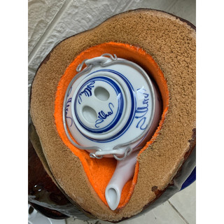 bình trà 800 ml và ủ trà bằng trái dừa