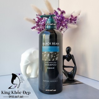 Dầu Gội Nature Republic Black Bean Anti Hair Loss Shampoo 520ml
