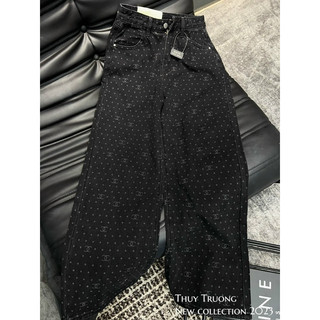 Quần jeans suông chace