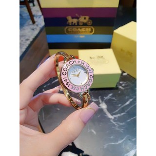 Đồng hồ nữ Coach kiềng đa dạng đừng kính 60mm size mặt 30mm chống xước thời trang phong cách
