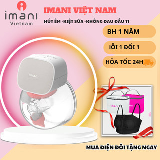 Máy hút sữa không dây imani i2, i2 plus hút mạnh, kiệt sữa, không đau ti, không bị tràn sữa - bh 12t