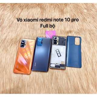 Nắp lưng sau xiaomi redmi note 10 pro 4g/Vỏ sau xiaomi redmi note 10 pro newzin