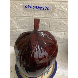 Bình ủ trà bằng vỏ trái dừa