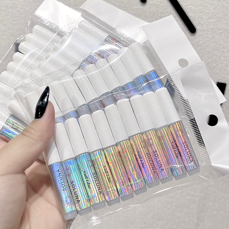 [Giá sỉ từ 680đ] Keo dán móng mini, keo mini dán nail box SOLUNA, Hàng Loại 1, siêu bền (2g) | BigBuy360 - bigbuy360.vn