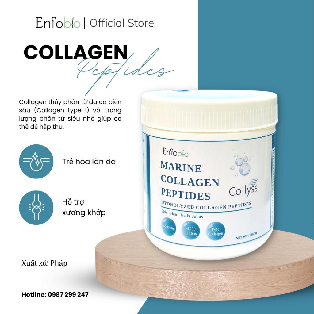 Bột Collagen peptide cá biển sâu nhập khẩu Pháp COLLYSS® 150 gram