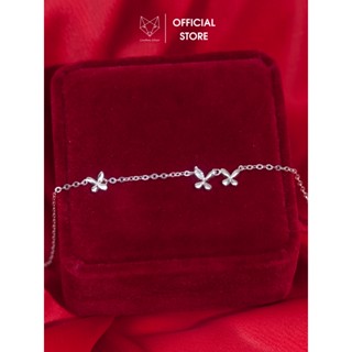  Lắc Chân Bạc Ta Cáo Bạc Jewellery bạc Việt Nam Butterfly quà tặng bạn gái năng động dễ thương 