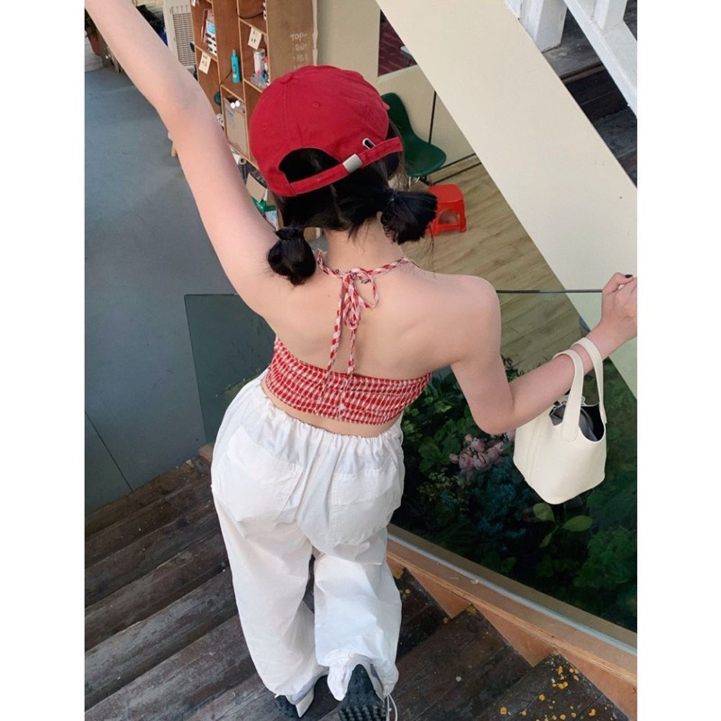 Áo Yếm Kẻ Sọc Caro