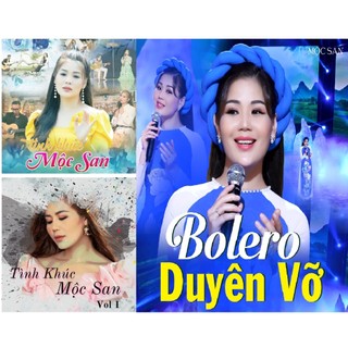 Bộ 3 Đĩa CD Bolero MỘC SAN tuyển chọn - Cd nhạc trữ tình nhạc Bolero chất lượng cao