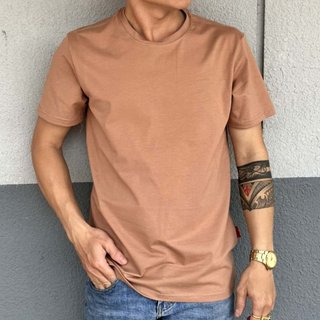 Áo thun trơn cổ tròn basic 100% coton