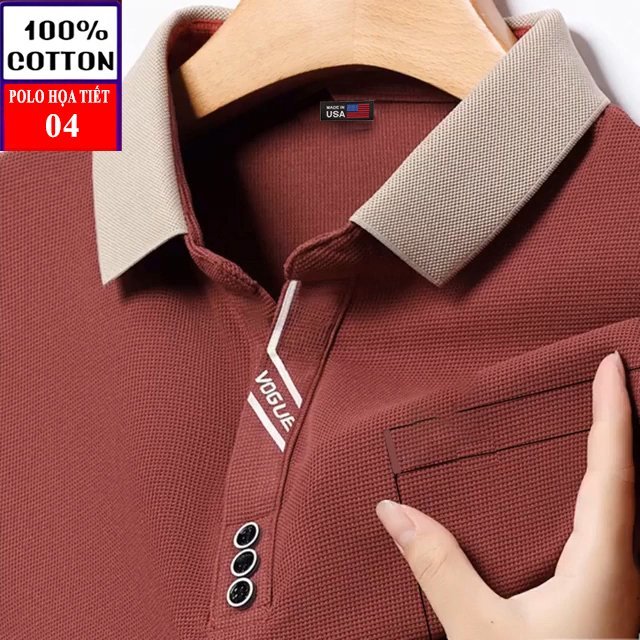 Mẫu 35 , Áo PoLo Họa Tiết Hoa Văn Tay Ngắn In Hình Phong Cách Mỹ , Chất Liệu Vải Mát , Thời Trang Mùa Hè Dành Cho Nam