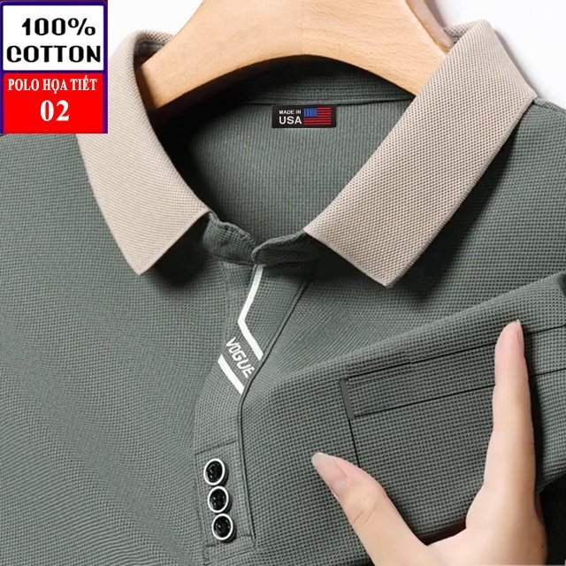 Mẫu 35 , Áo PoLo Họa Tiết Hoa Văn Tay Ngắn In Hình Phong Cách Mỹ , Chất Liệu Vải Mát , Thời Trang Mùa Hè Dành Cho Nam