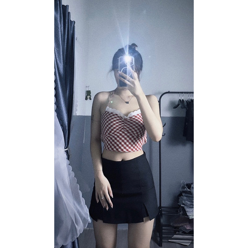 Áo Yếm Kẻ Sọc Caro