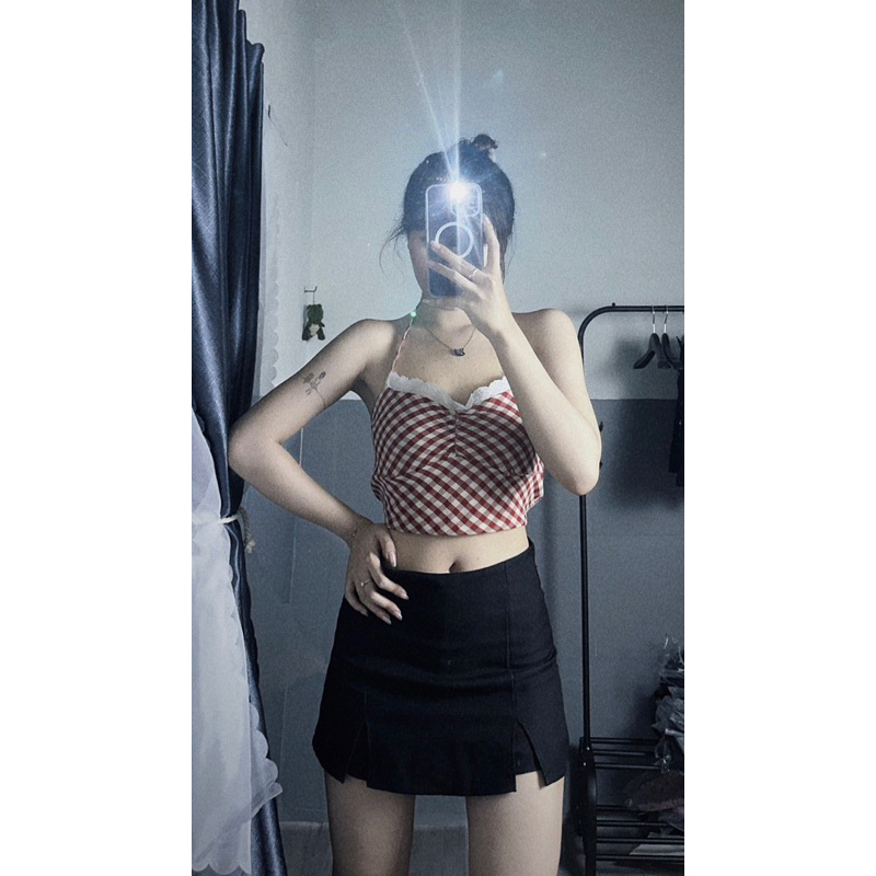 Áo Yếm Kẻ Sọc Caro