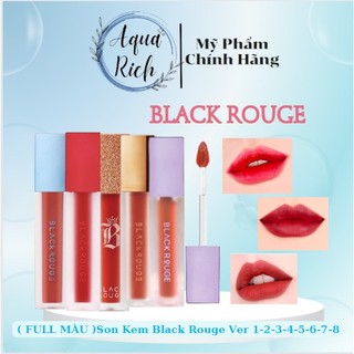 [Hot trend] Son Kem Lì Black Rouge Air Fit Velvet Tint ver 1 - 2 - 3 - 4 - 5 - 6 - 7 - 8 Đủ Màu [A12 - A23 - A01 - A27]