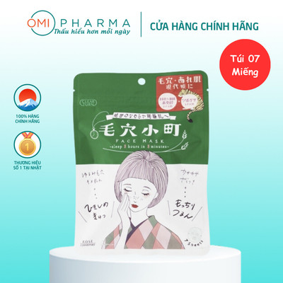 Mặt Nạ Se Khít Lỗ Chân Lông Clear Turn Kose Nhật Bản (Túi 7 Miếng)