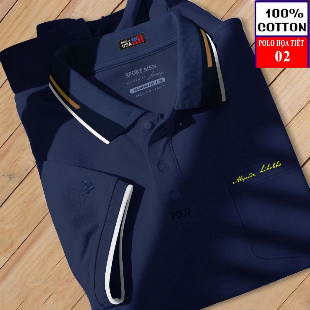 Mẫu 36 , Áo PoLo Họa Tiết Hoa Văn Tay Ngắn In Hình Phong Cách Mỹ , Chất Liệu Vải Mát , Thời Trang Mùa Hè Dành Cho Nam