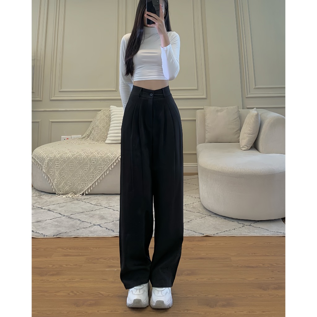 Quần ống suông dài chất GOLD - Retrostyle - Quan929_P0K29.30