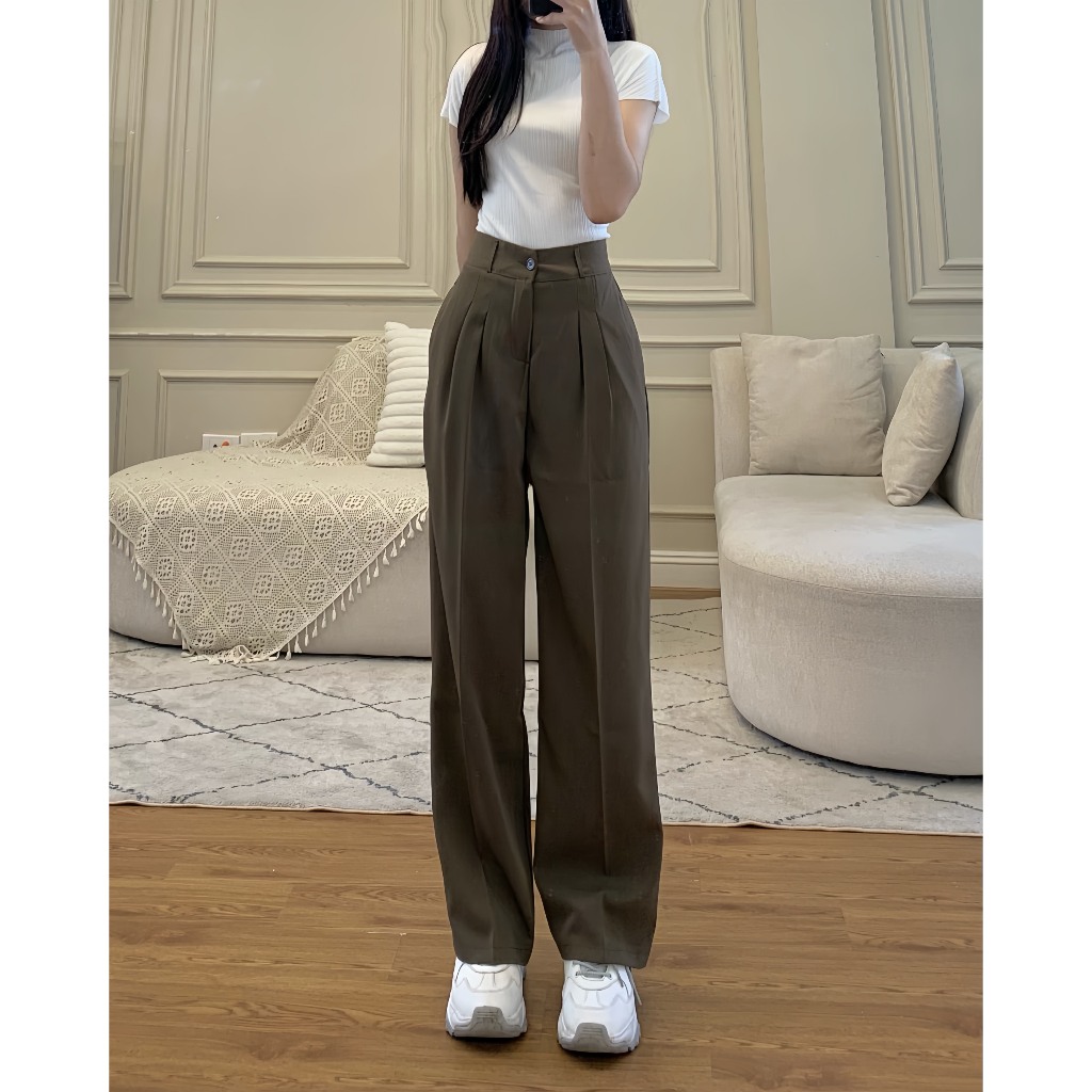 Quần ống suông dài chất GOLD - Retrostyle - Quan929_P0K29.30