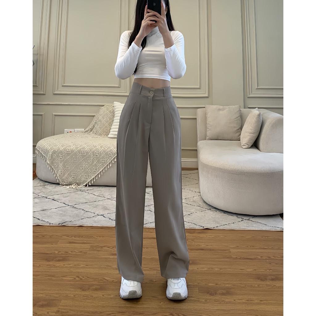 Quần ống suông dài chất GOLD - Retrostyle - Quan929_P0K29.30