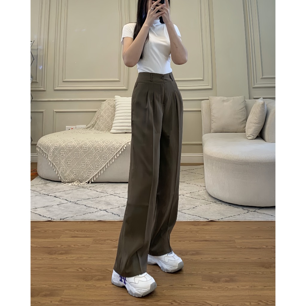 Quần ống suông dài chất GOLD - Retrostyle - Quan929_P0K29.30