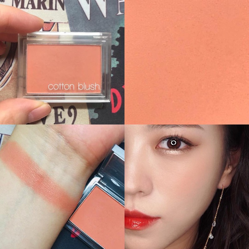 Phấn Má Hồng Mỏng Mịn Missha Cotton Blush 4g