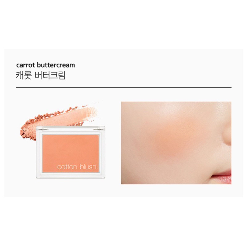 Phấn Má Hồng Mỏng Mịn Missha Cotton Blush 4g