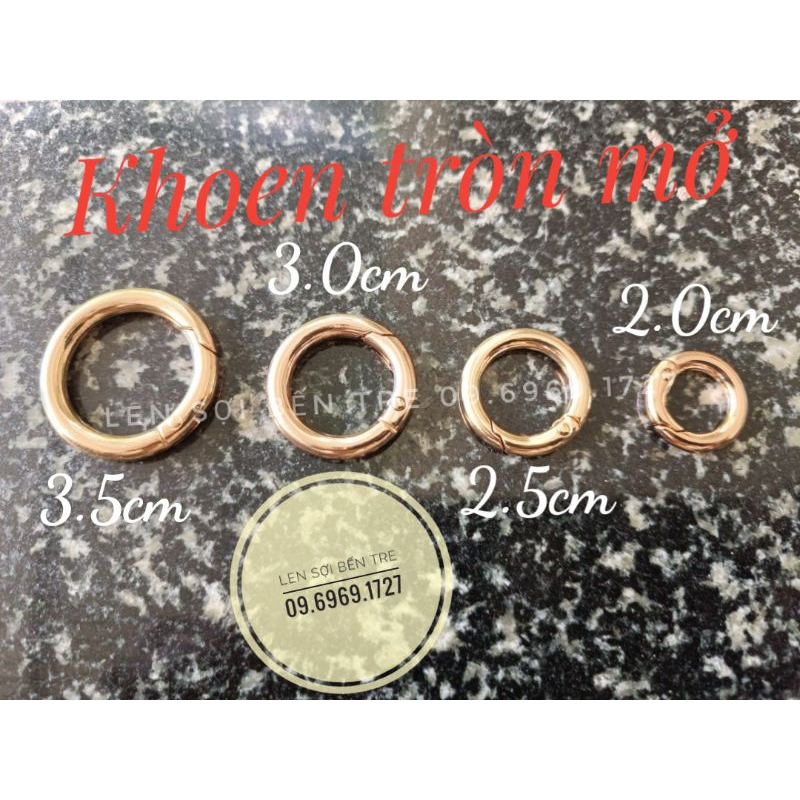 Khoen tròn mở cao cấp