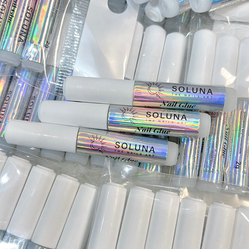 [Giá sỉ từ 680đ] Keo dán móng mini, keo mini dán nail box SOLUNA, Hàng Loại 1, siêu bền (2g) | BigBuy360 - bigbuy360.vn