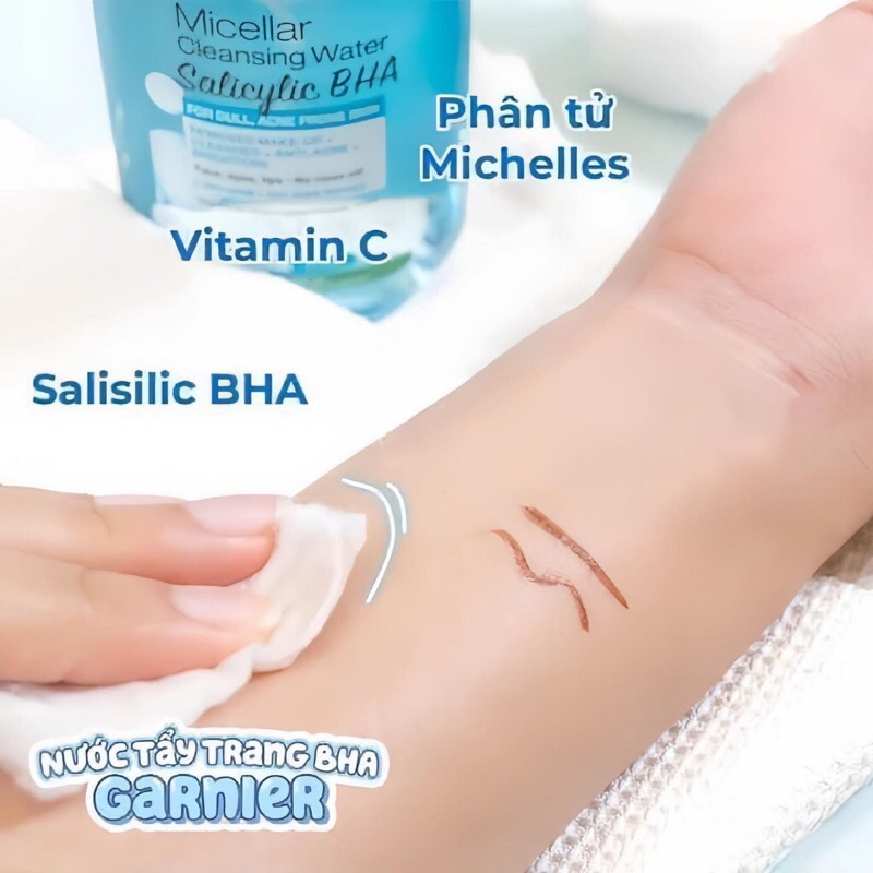 Nước tẩy trang garnier 125ml