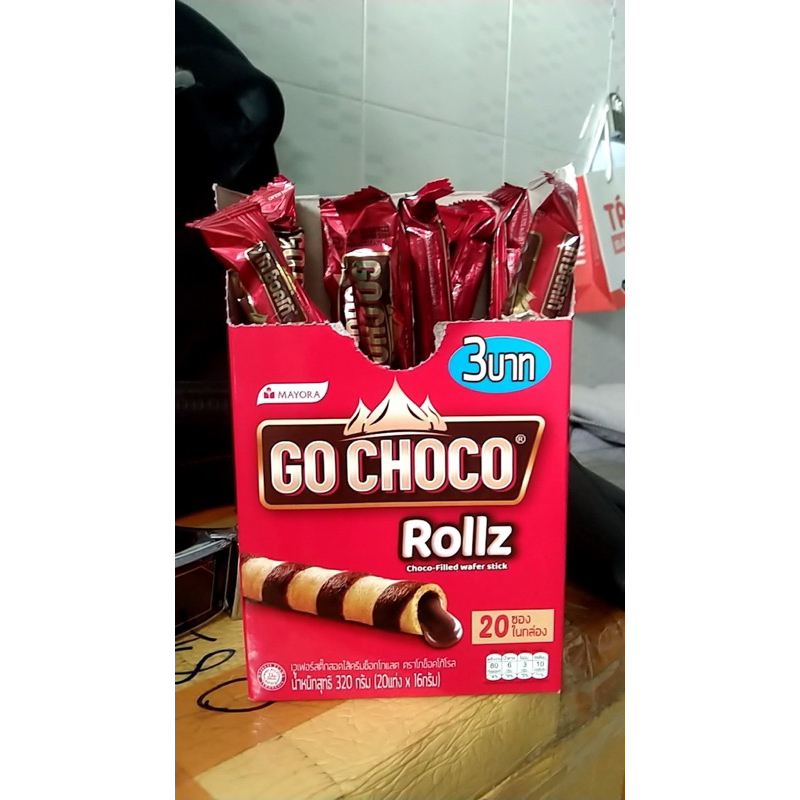 Bánh Quế Socola Go Choco Rollz