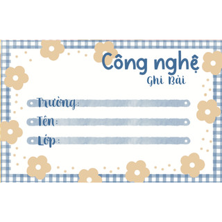 Lẻ sticker nhãn vở (mẫu mới) - loại thường