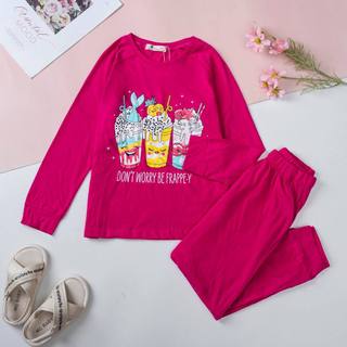Bộ cotton bé gái size đại