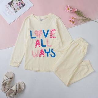 Bộ cotton bé gái size đại
