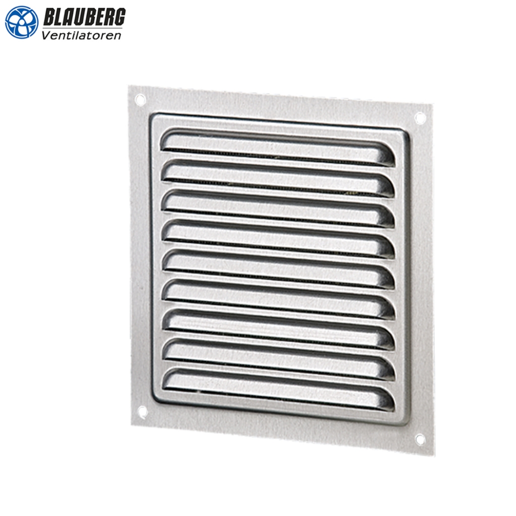Cửa gió nhôm gắn tường (có lưới côn trùng) BLAUBERG - DECOR-M - Hàng nhập khẩu chính hãng