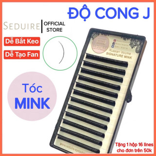 Mi khay seduire độ cong j , tóc mink