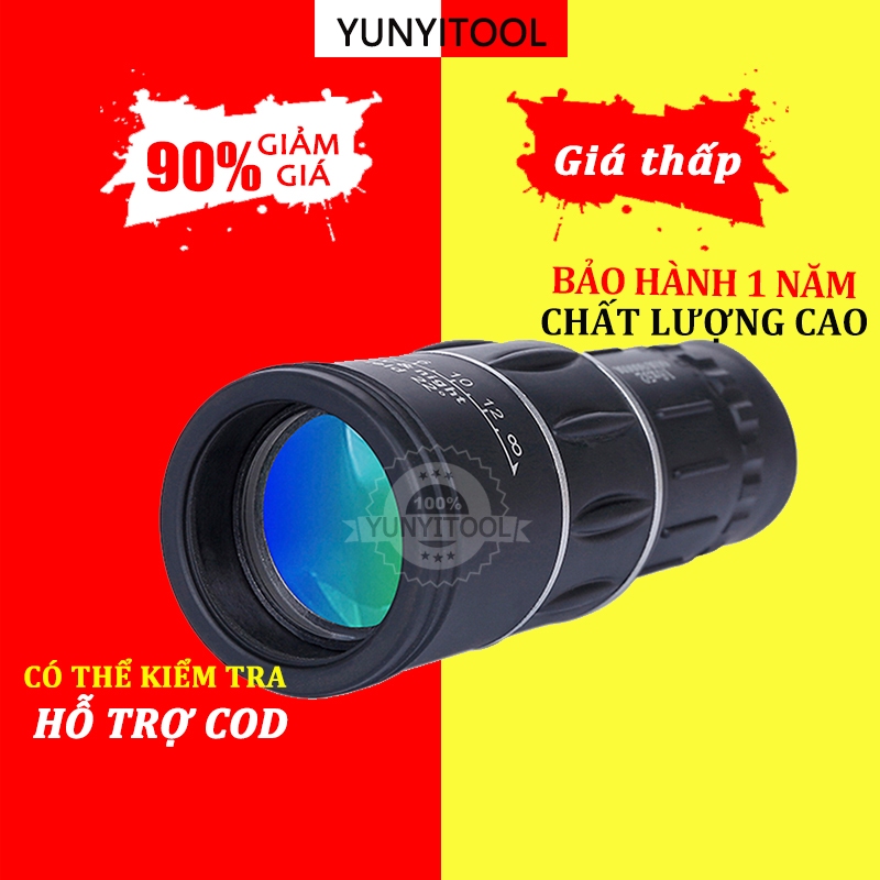Ống nhòm hồng ngoại, Ống nhòm 1 mắt Bushnell (16x52), Ống Nhòm Quan Sát Cho Bé Du Lịch Khám Phá, Thiết Kế Hiện Đại,Nhỏ G