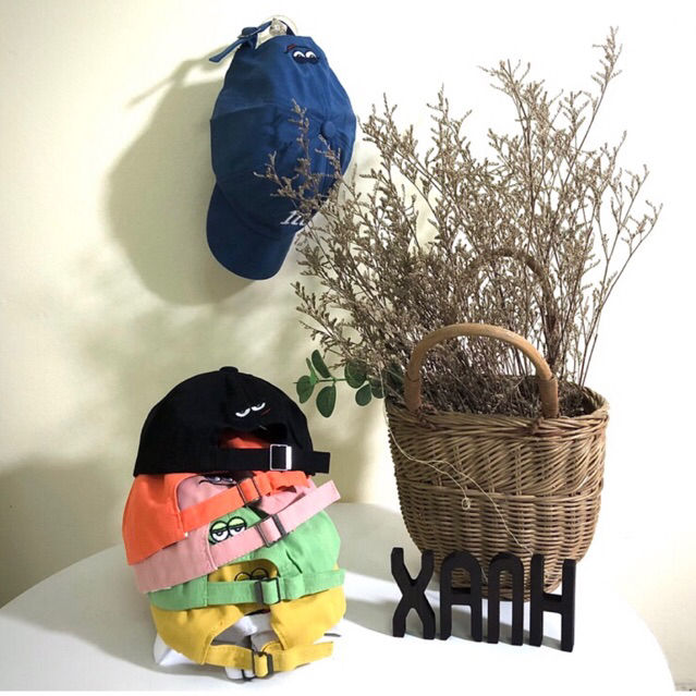 Mũ lưỡi trai thêu chữ m nón lưỡi trai phong cách hàn quốc cho bé