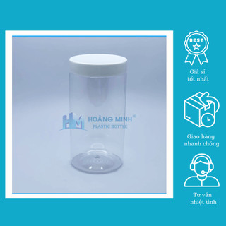 Combo 10 Hũ Nhựa Hộp Nhựa PET 1200ml Nắp Nhựa Giá (Sỉ) Xuất Xưởng 0989 790 396