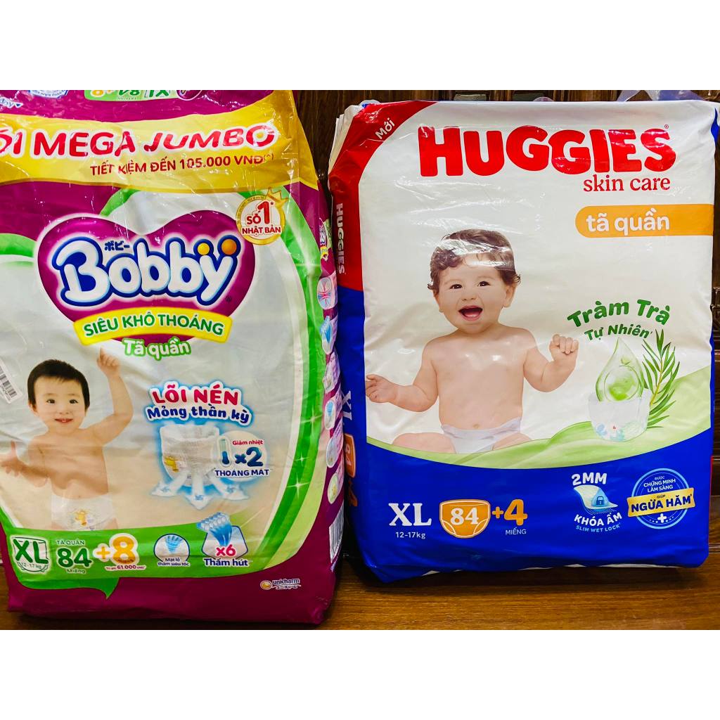 HUGGIES / BOBBY JUMBO SIÊU MIẾNG