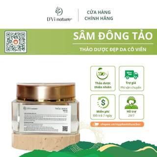 Viên uống thảo dược đẹp da sâm đông tảo D'Vi nature hỗ trợ làm trắng sáng da, hồng hào da, chống lão hóa, bổ khí huyết